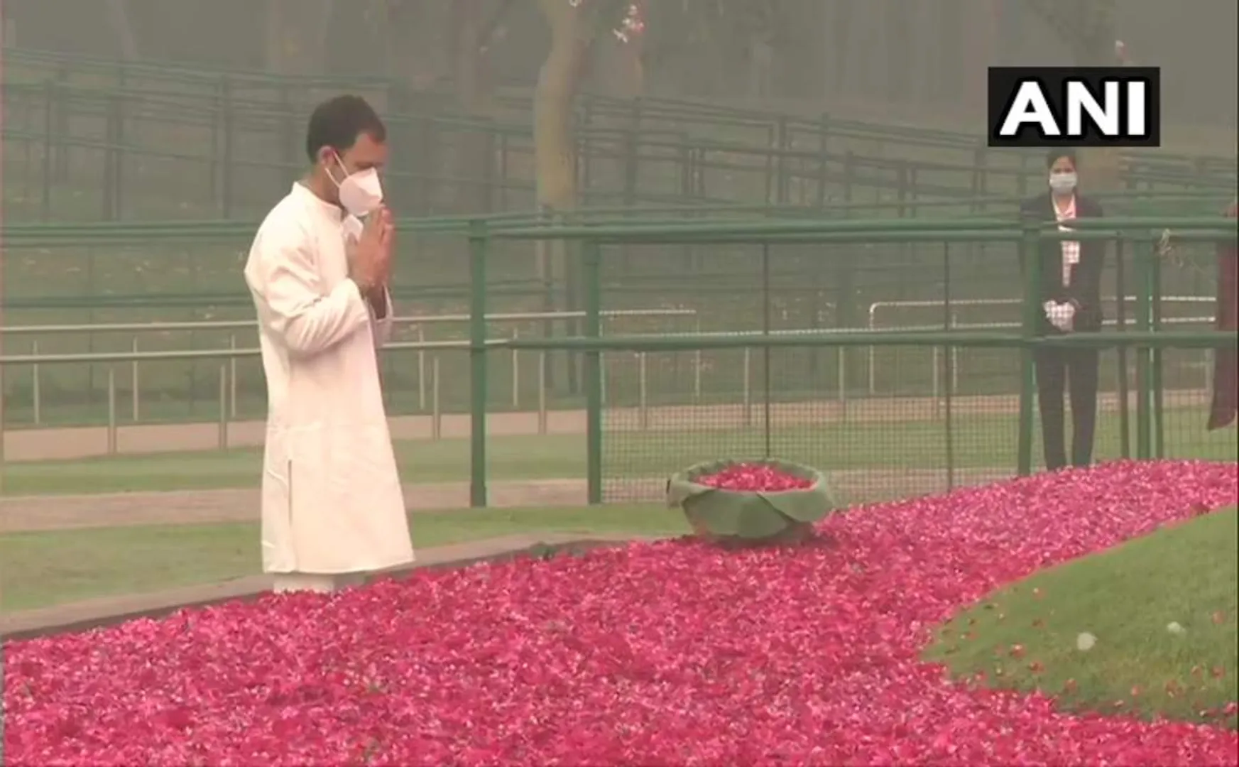 india's first prime minister jawaharlal nehru birth anniversary rahul gandhi 